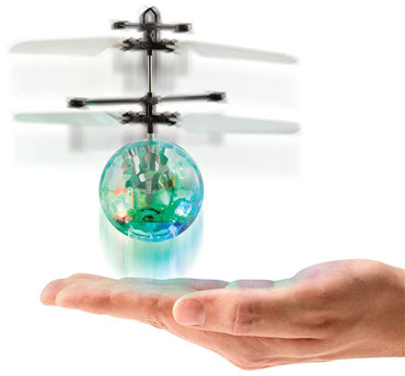 motion sensor helicopter ball